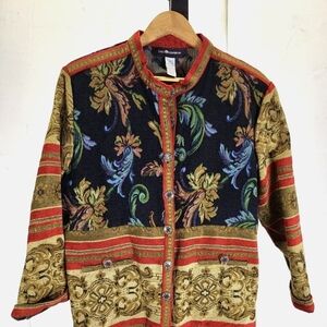 Sag Harbor Multicolor Floral Blazer